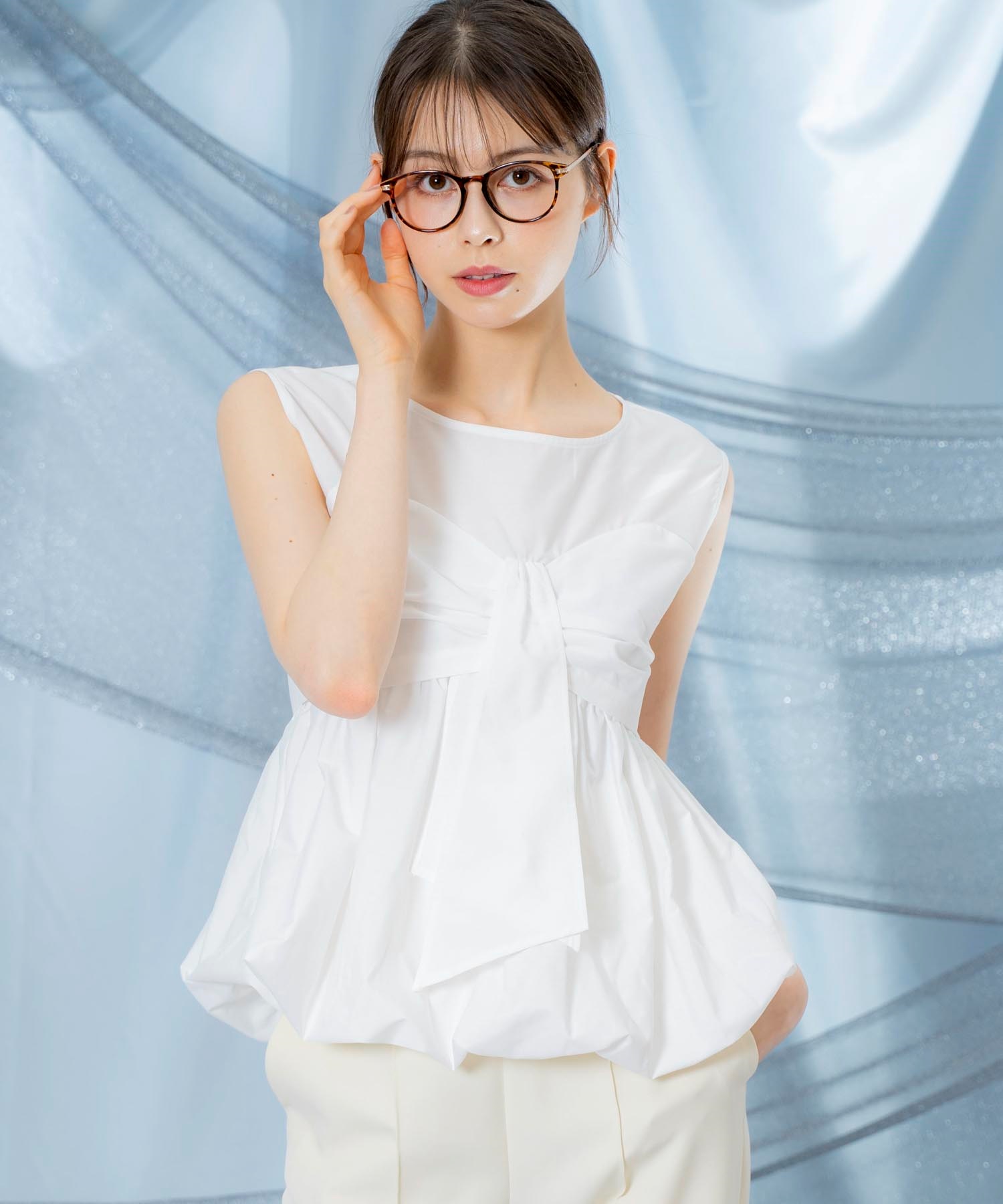 バルーンリボンブラウス | シャツ・ブラウス | NOELA OFFICIAL WEB STORE