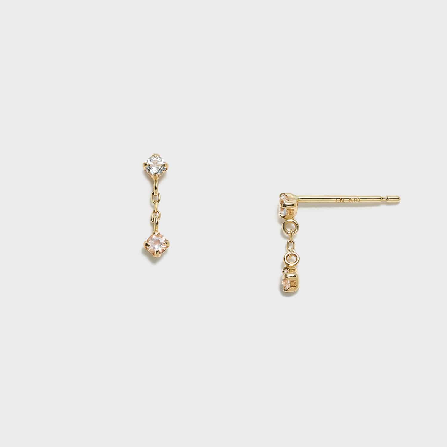 K10トパーズ／クォーツピアス｜ピアス｜ノジェス 公式オンラインストア