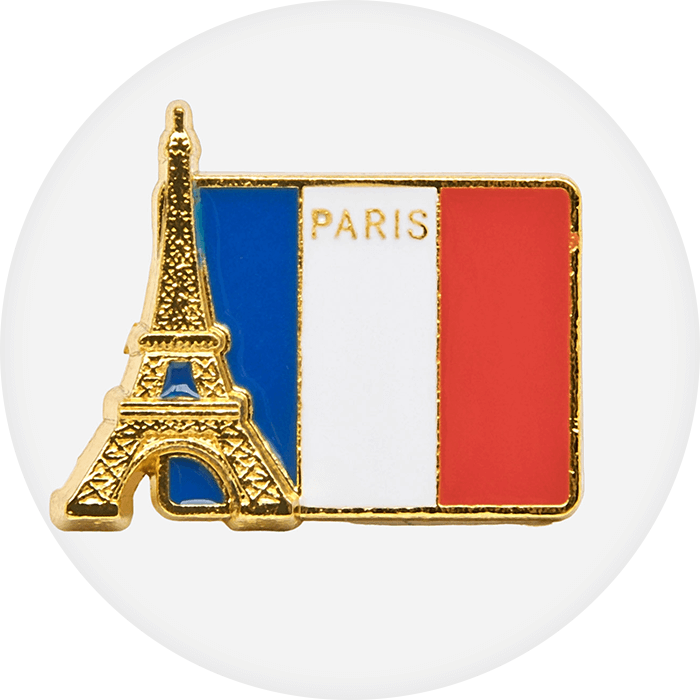 Nordace フランスピンバッジセット