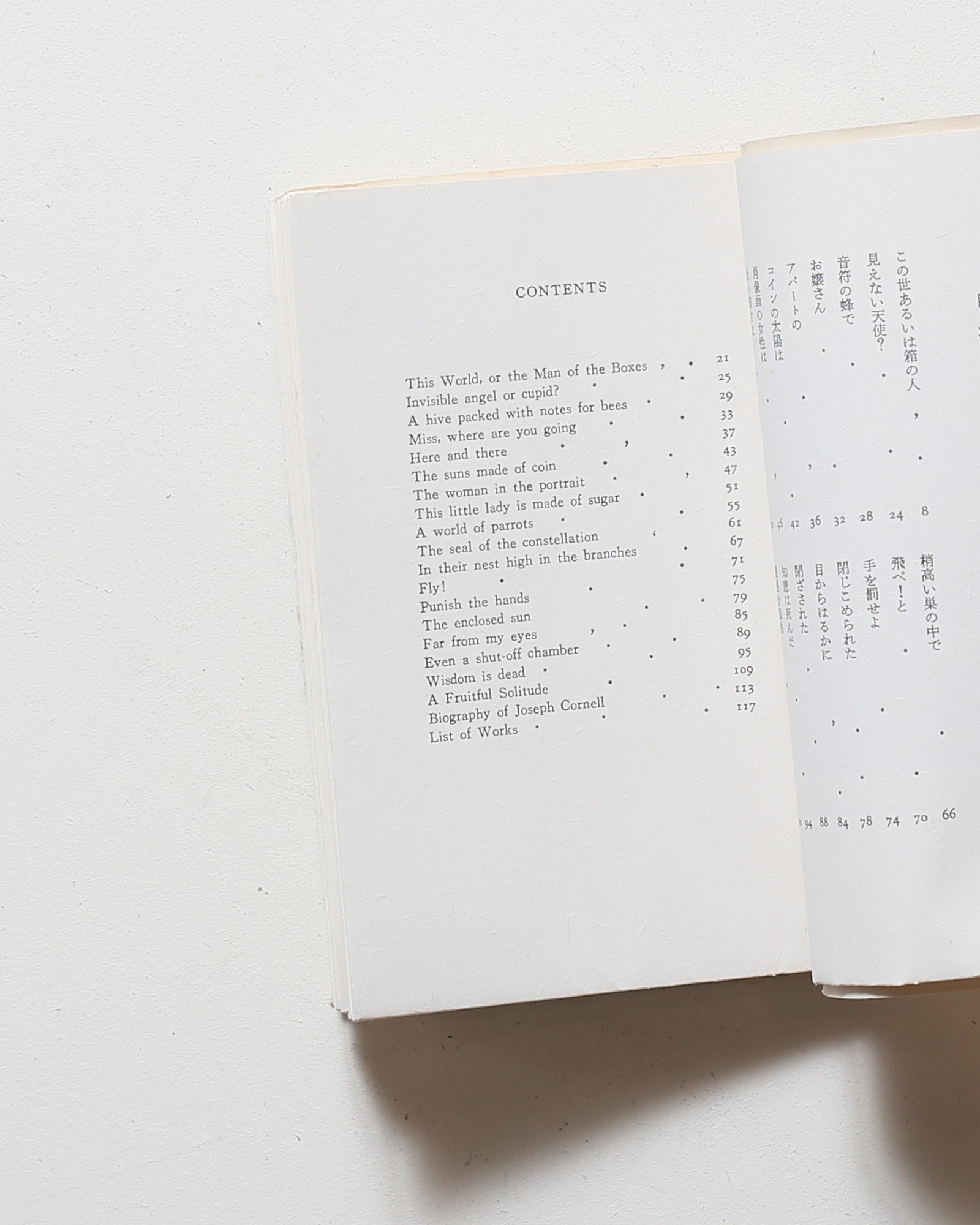 ジョセフ・コーネル 箱宇宙を讃えて | DIC川村記念美術館 | nostos