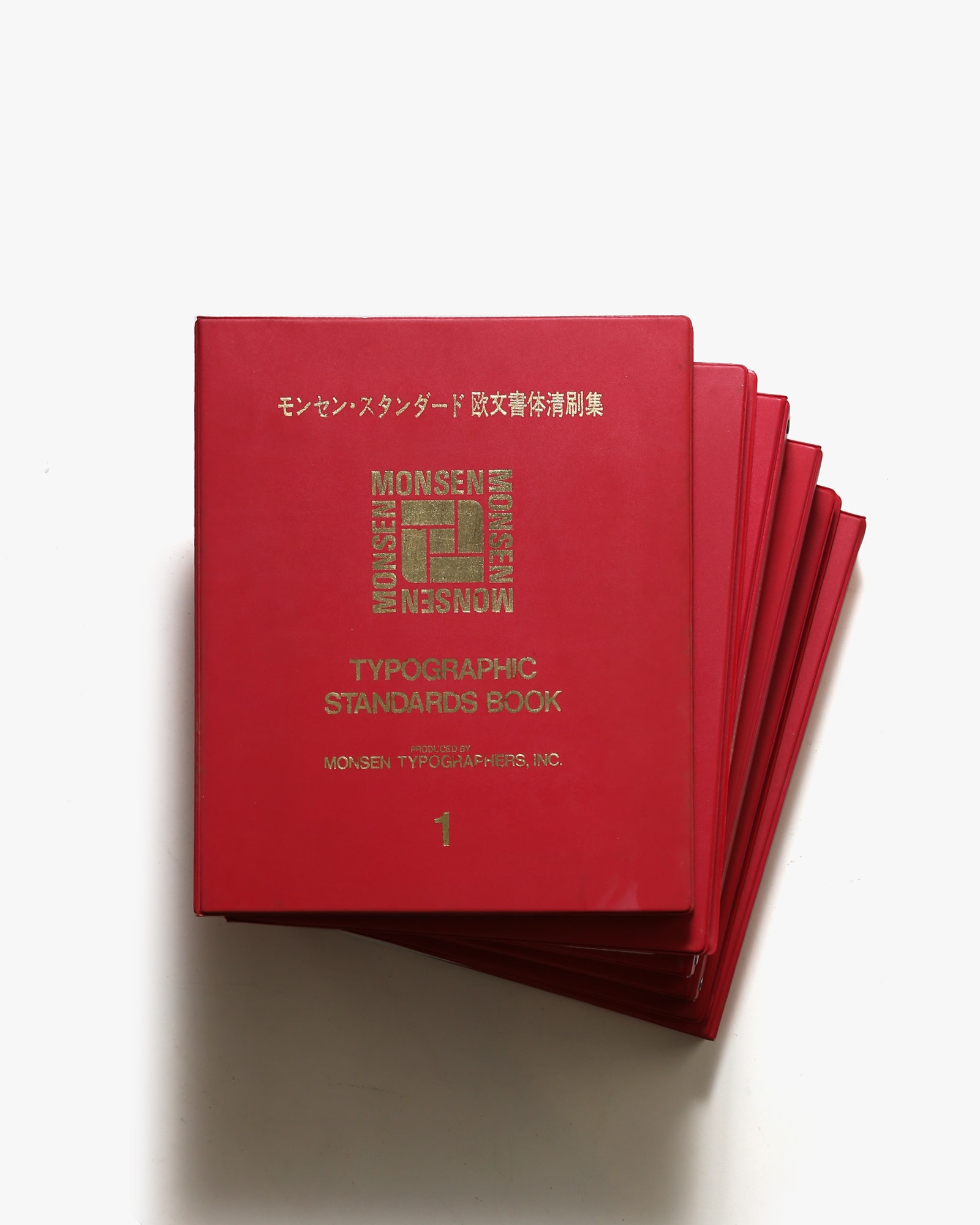 モンセン・スタンダード欧文書体清刷集 6冊セット | 嶋田出版 | nostos