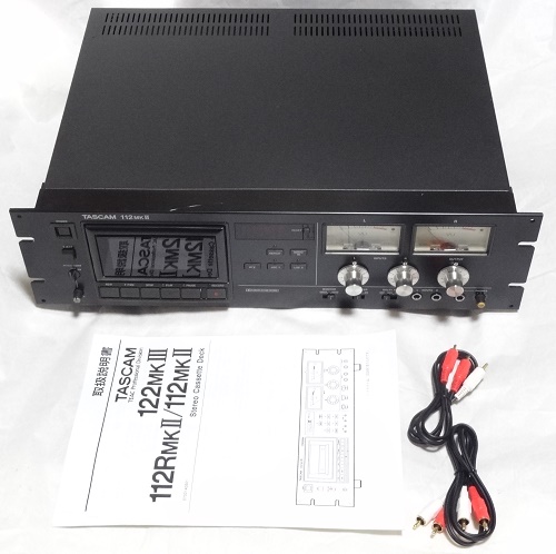 音響機器 ＞ カセットデッキ ＞ TASCAM 112MKII 業務用2ヘッドカセット