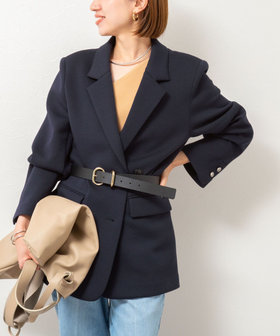 セットアップ対応》ウォッシャブルエアボールテーラージャケット（5