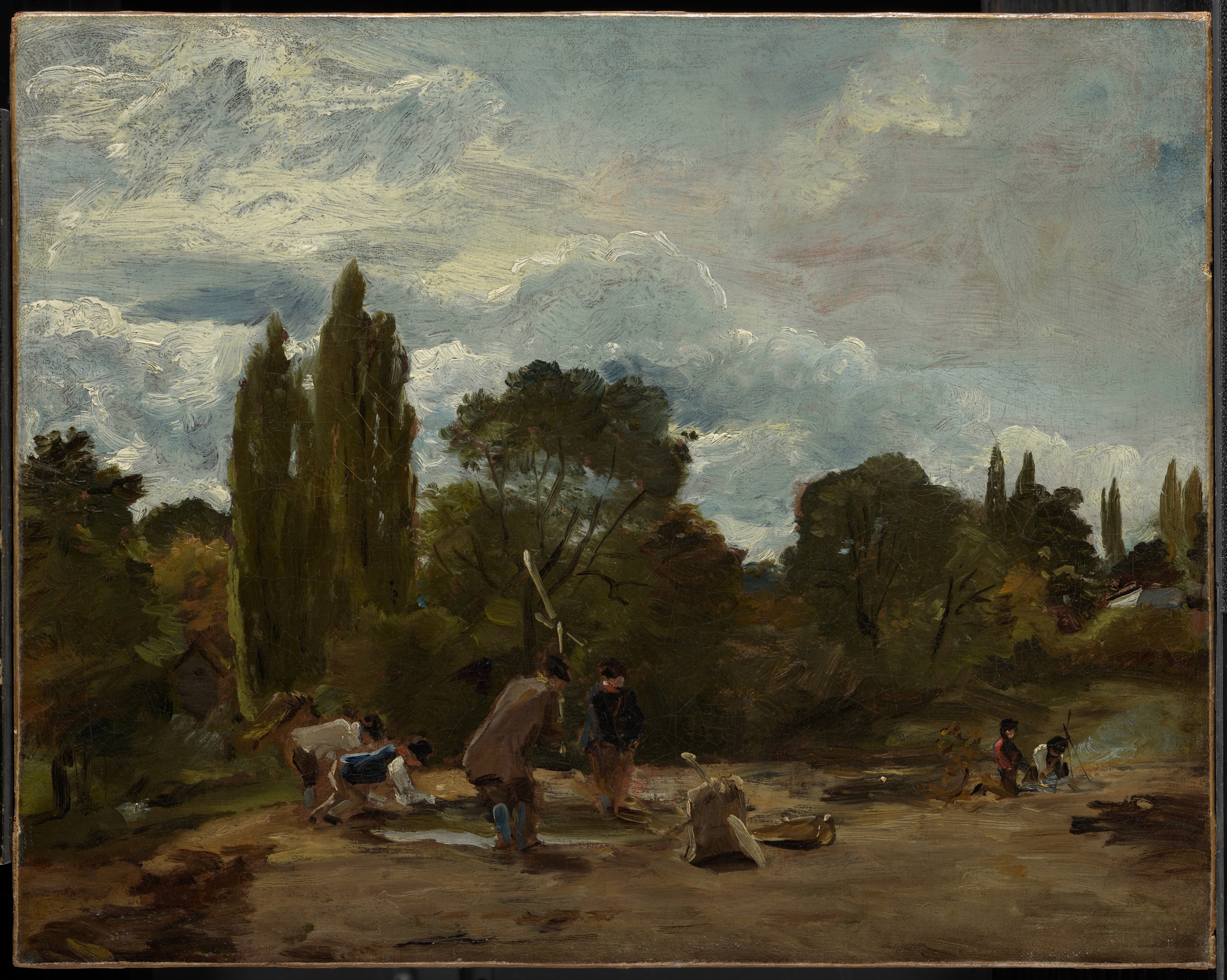 アート・デザイン・音楽 TURNER ON LANDSCAPE Landscape with River
