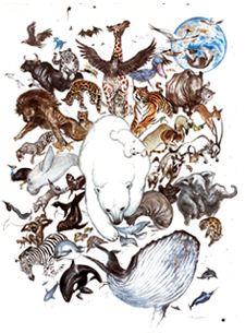 シュタイフ社×天野喜孝のポーラーベアーが誕生 - Web Magazine OPENERS