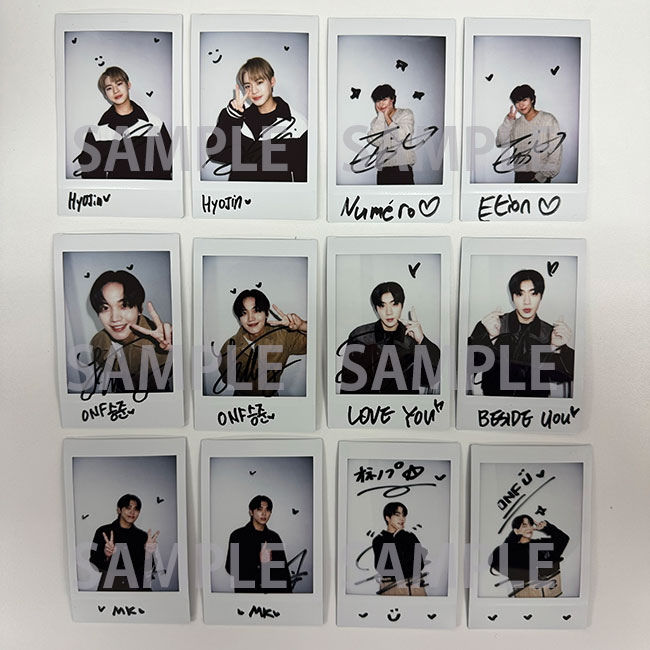 CIX ジニョン サイン入りチェキ 直筆サイン入り チェキ All For You