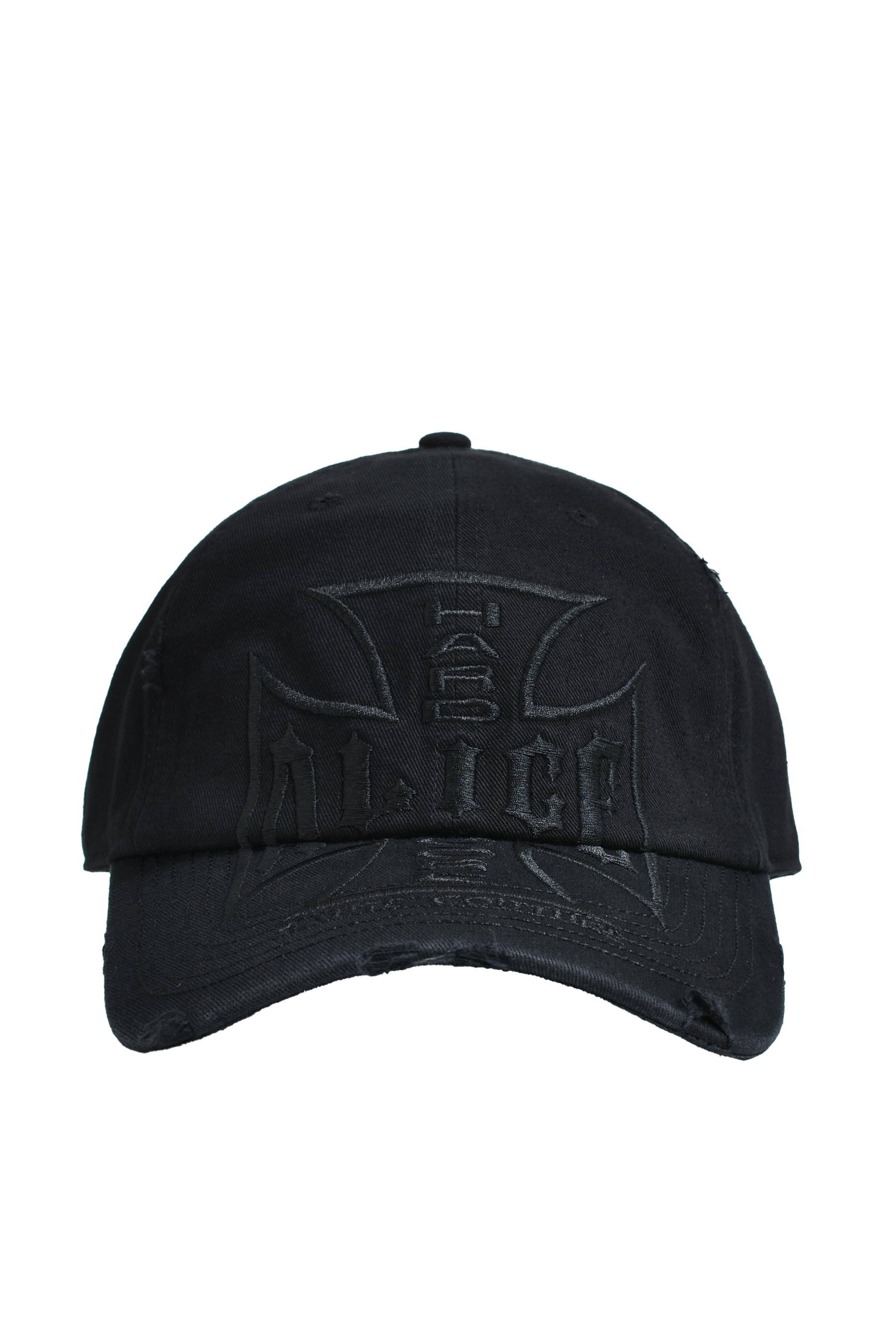 ALICE HOLLYWOOD SS25 TOKYO EXCLUSIVE CHOPPER CAP / BLACK BLK - NUBIAN