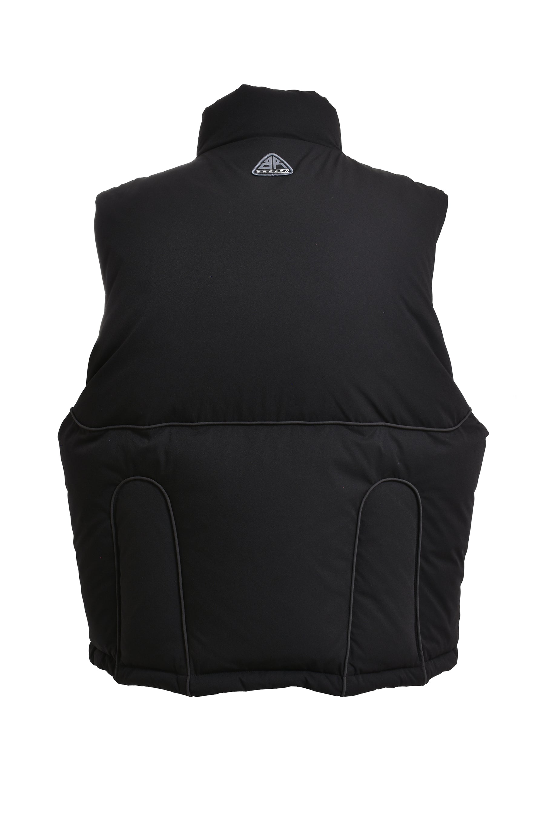 BREATH ブレス FW23 TECH PIPING DOWN VEST / BLK -NUBIAN