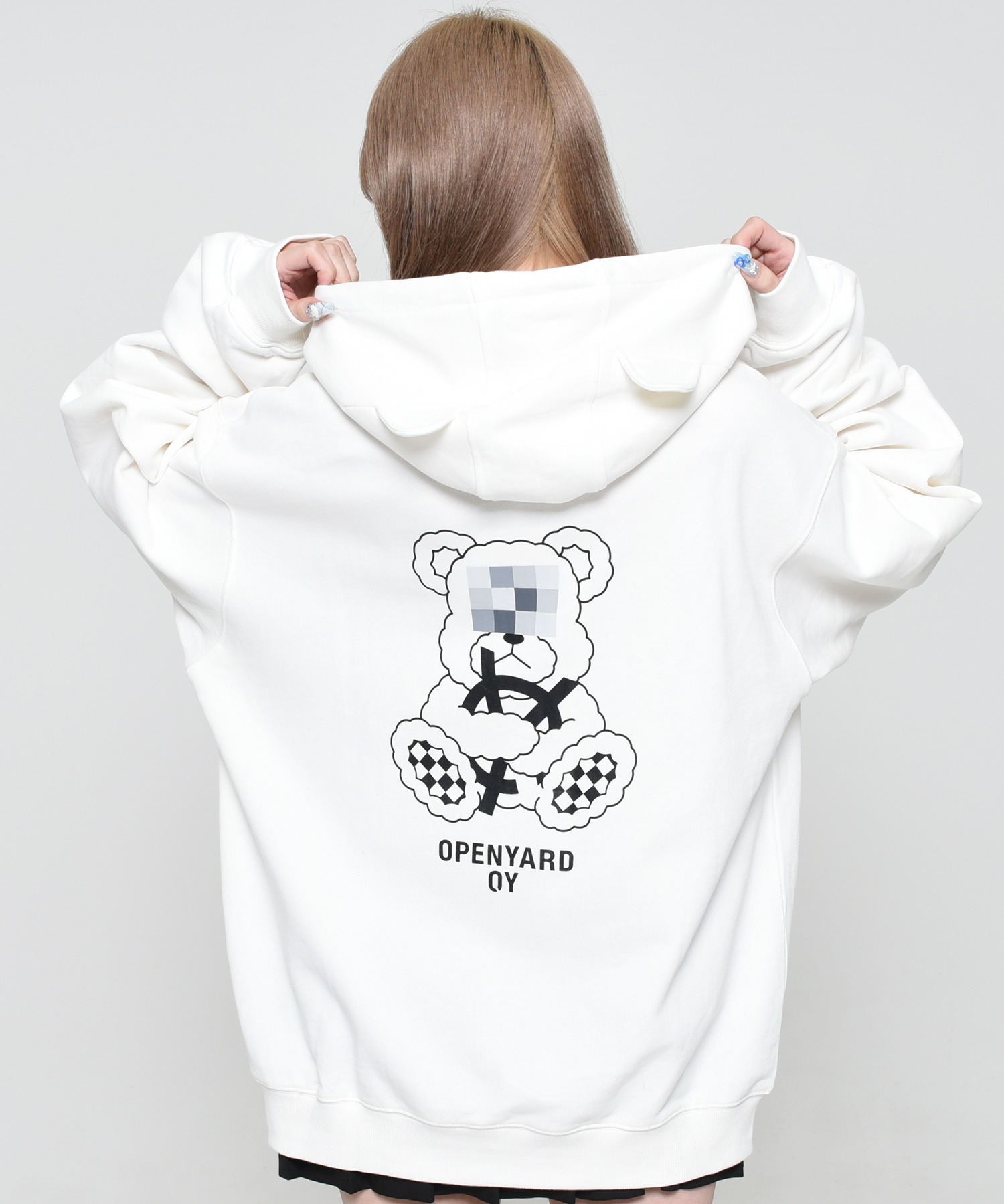 OY/オーワイ』 MOSAIC ODOLLY HOODIE ZIP UP/モザイクオードリー
