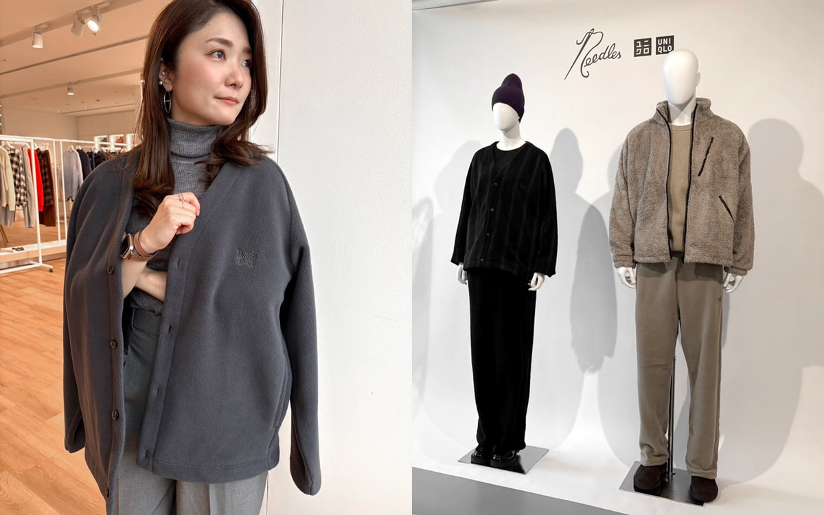 大枝千鶴が着る話題の【UNIQLO and NEEDLES】きれいめ派OLがフリースで