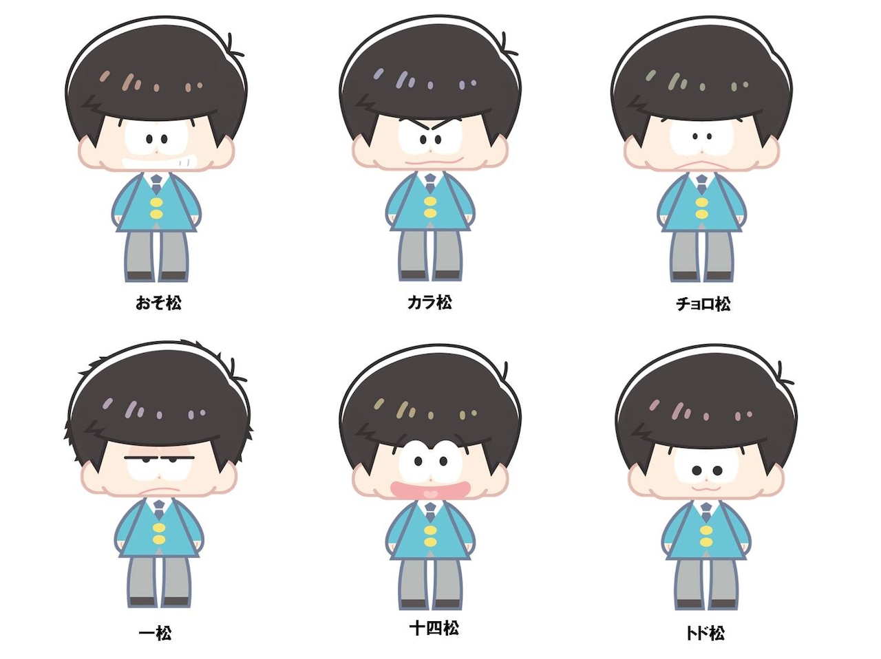 こえだらいず 14 おそ松さん」 の原案イラスト。 [画像ギャラリー 5/24