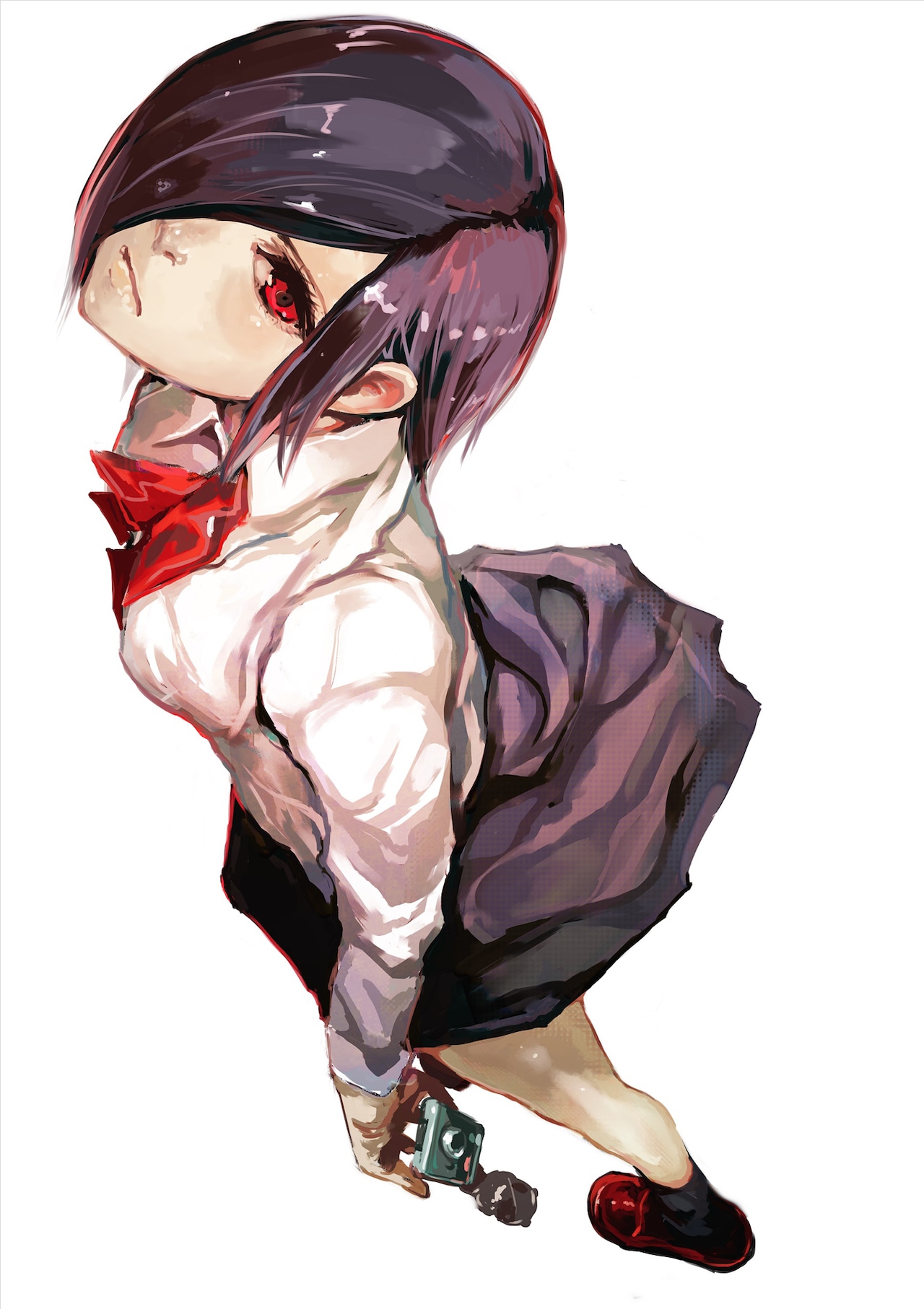 霧嶋董香（トーカ）の原作イラスト。 [画像・動画ギャラリー 21/25