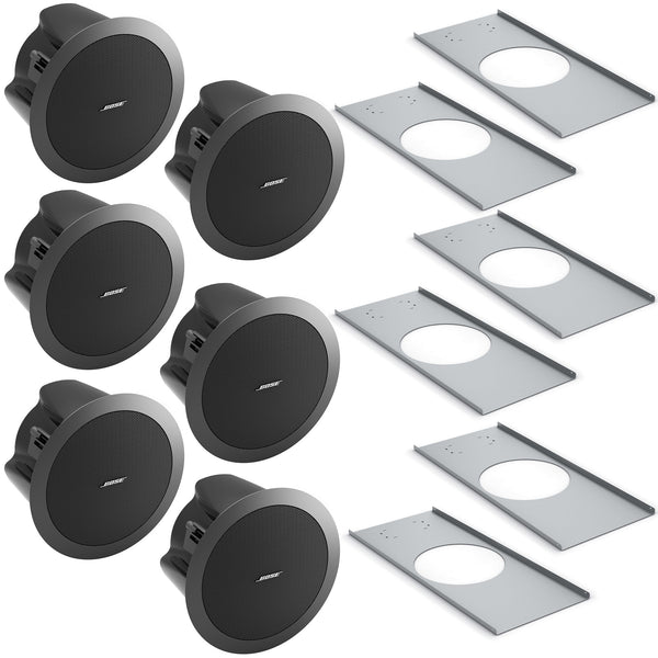Bose 53649 FreeSpace DS 16F Contractor 6-Pack (Black