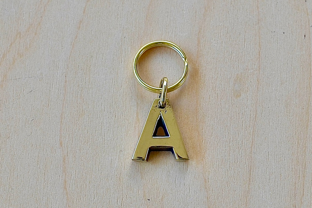 Aubock Keyring Letter– OK Fine Furniture