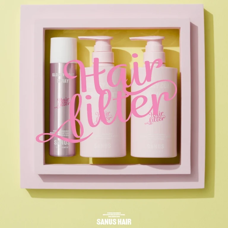 3点セット】HAIR FILTER シャンプー&トリートメント&スプレー