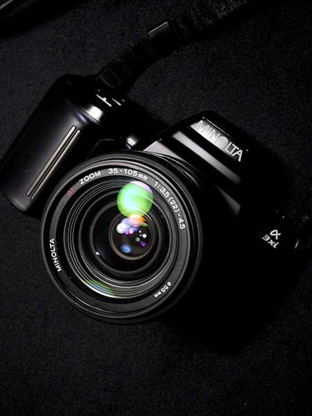 □カメラも楽しむ？ ミノルタα3xi: OH BE HELLO's 休憩室 Mark III