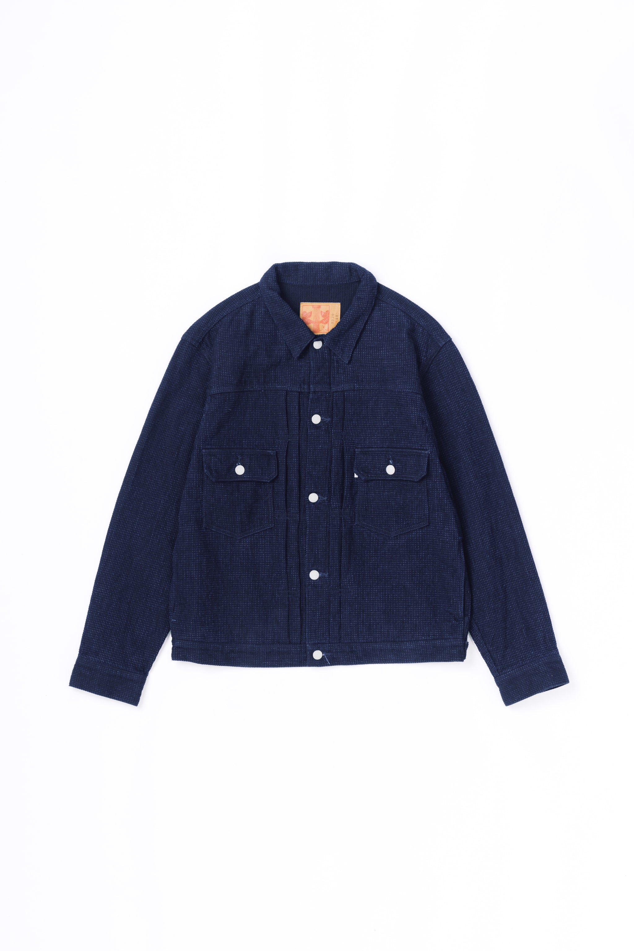 3220 12oz CUBE SASHIKO DENIM TYPE 2 JACKET – OMOTO official online