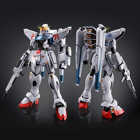 P-BANDAI: MG 1/100 Gundam F91 Ver. 2.0 Titanium Finish – Omocha Japan