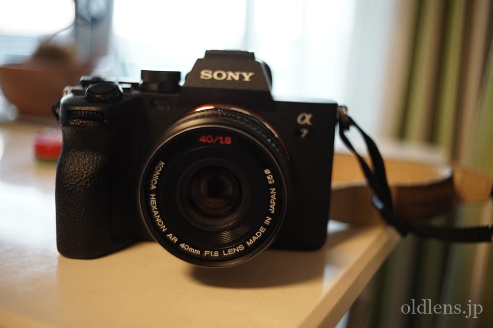 KONICA HEXANON AR 40mm F1.8 レビュー作例 コニカヘキサノンの銘玉