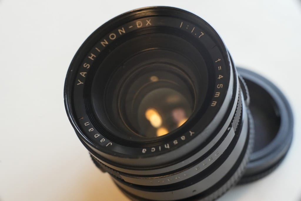 YASHINON-DX 45mm f1.7 NEX改 Review作例 ヤシカエレクトロ35 富岡光学