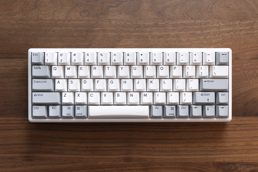 静電容量無接点なのにキートップ交換が自由！カスタムが楽しい