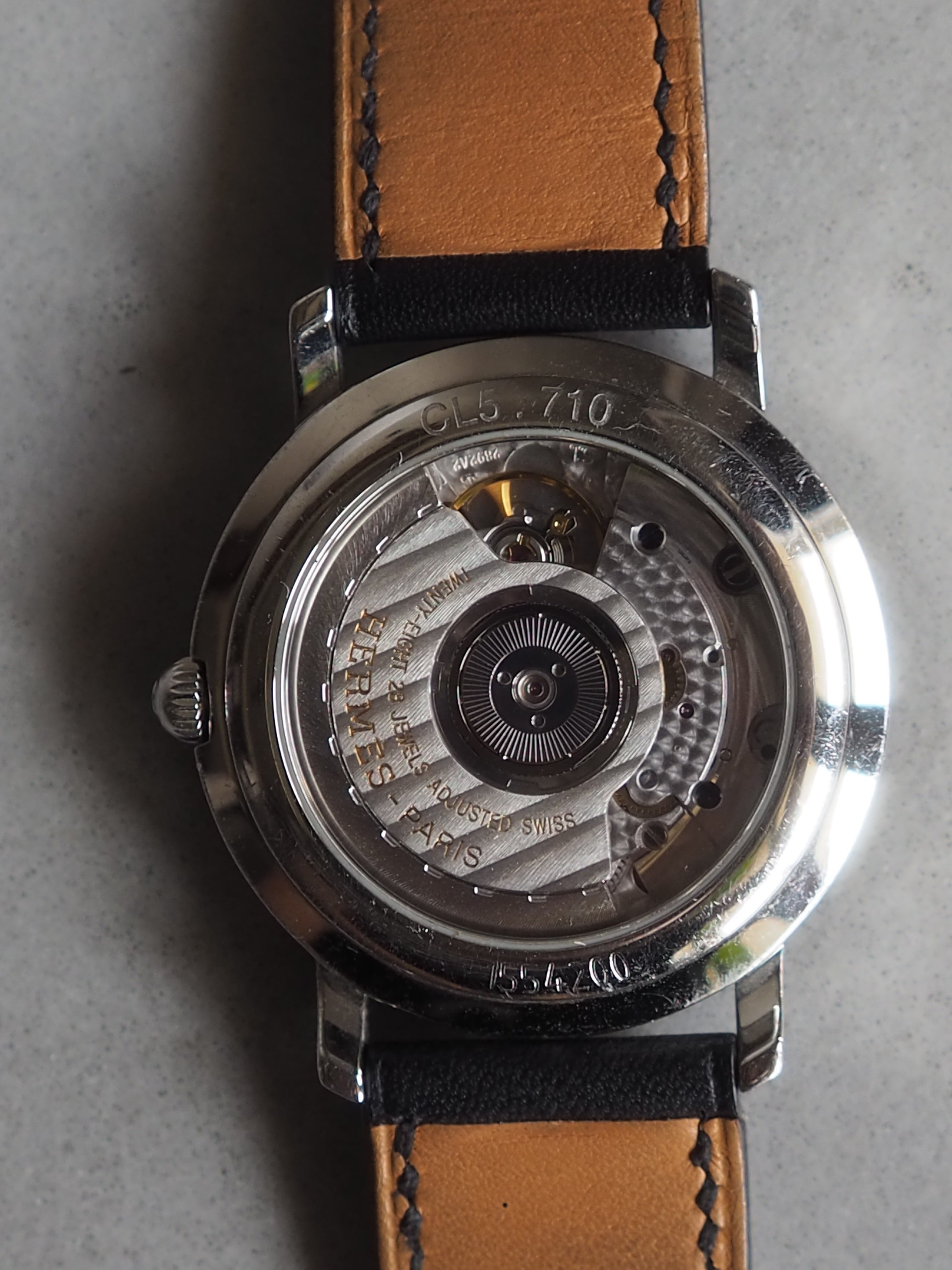 HERMES エルメス クリッパー ドゥブルトゥール ウォッチ 腕時計