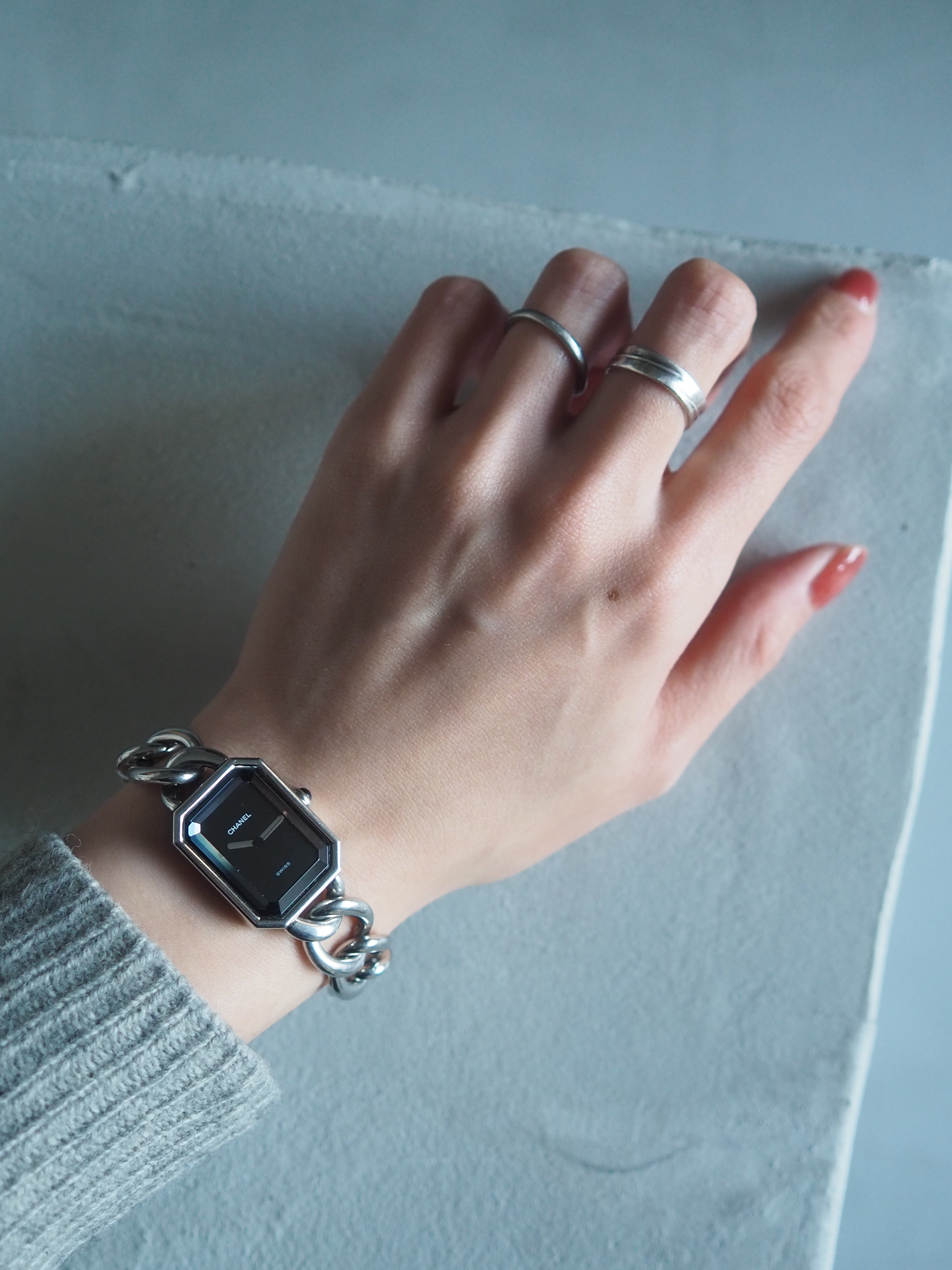 CHANEL シャネル プルミエール チェーン ウォッチ 腕時計 Mサイズ