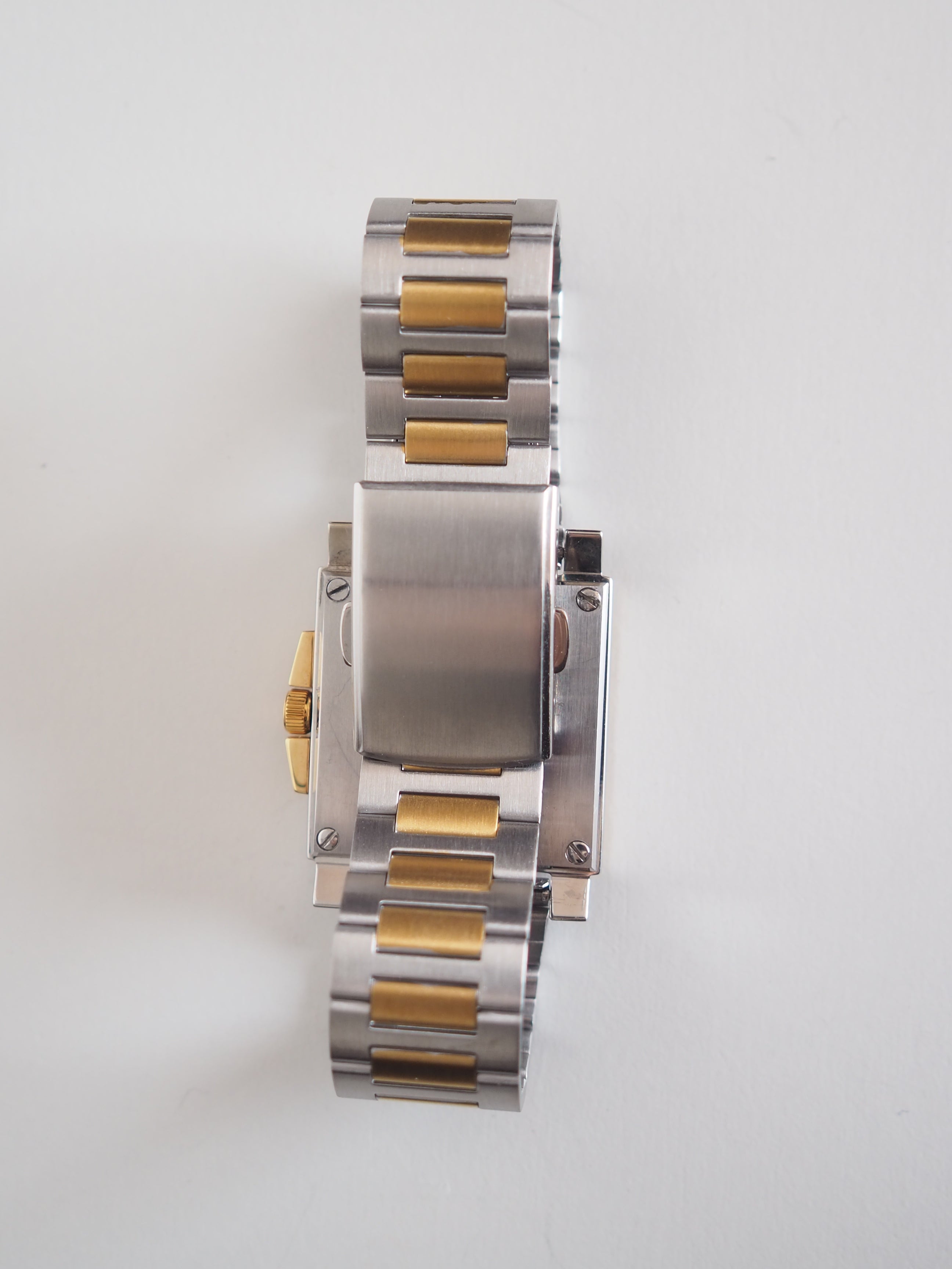 Christian Dior ディオール スクエア ウォッチ 腕時計 コンビ メンズ