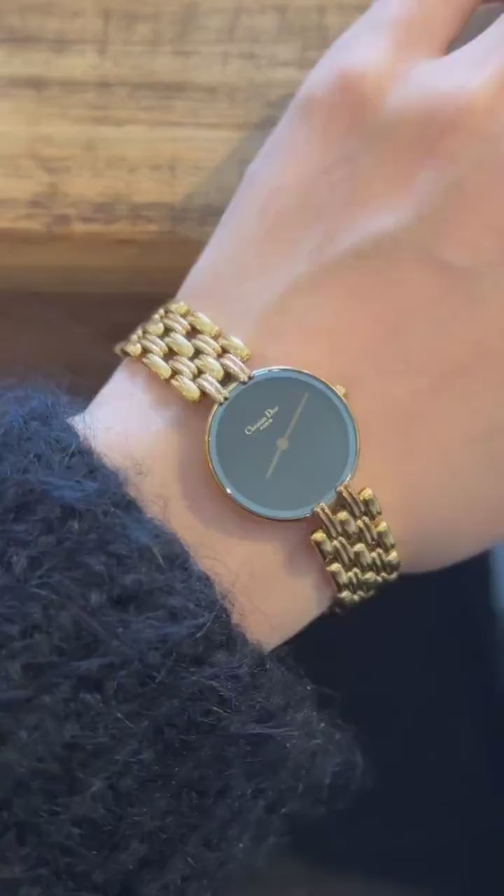 Christian Dior ディオール ブラックムーン バギラ ウォッチ 腕時計