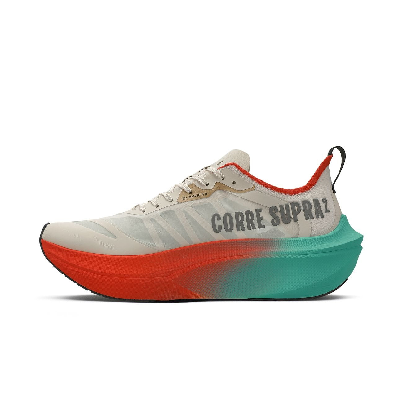 Zapatilla Running Hombre Corre SUPRA 2 Celeste/Rojo/Arena – Olympikus