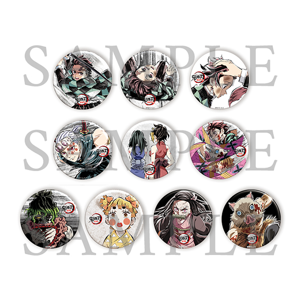 鬼滅の刃「全集中展」無限列車編・遊郭編 』幕間画ランダム缶