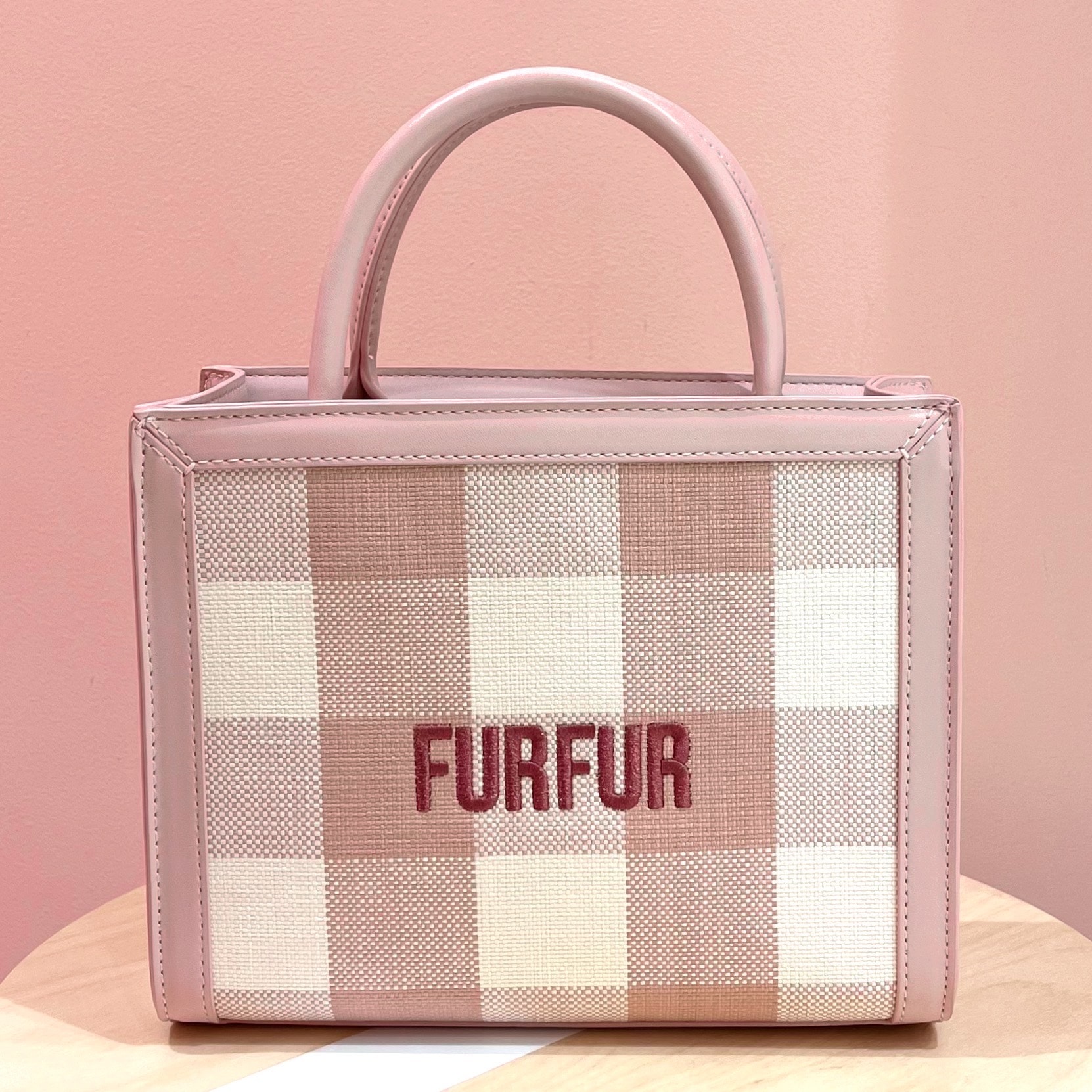 ラフィアロゴトートバッグ(F SAX)｜ FURFUR｜渋谷PARCO | ONLINE PARCO