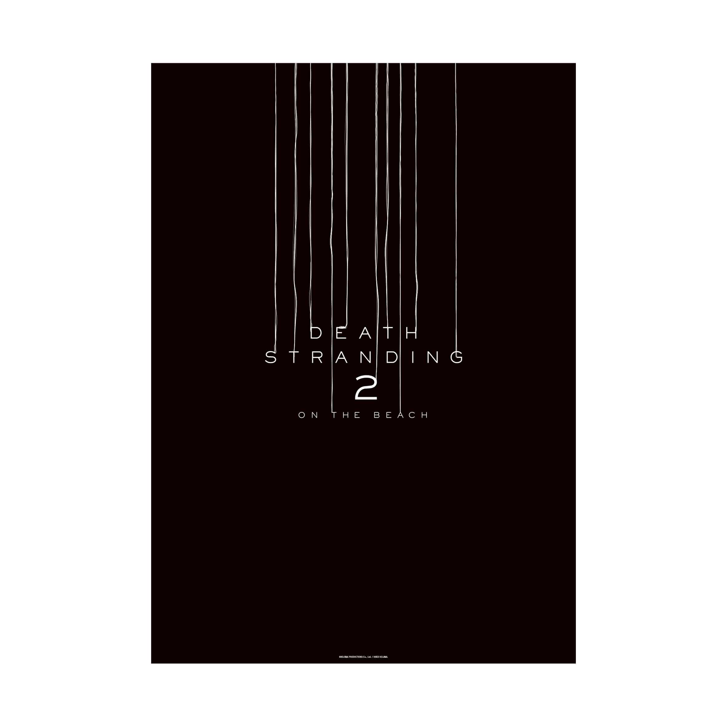 DEATH STRANDING 2 JAPAN POPUP TOUR】DEATH STRANDING 2 ロゴポスター