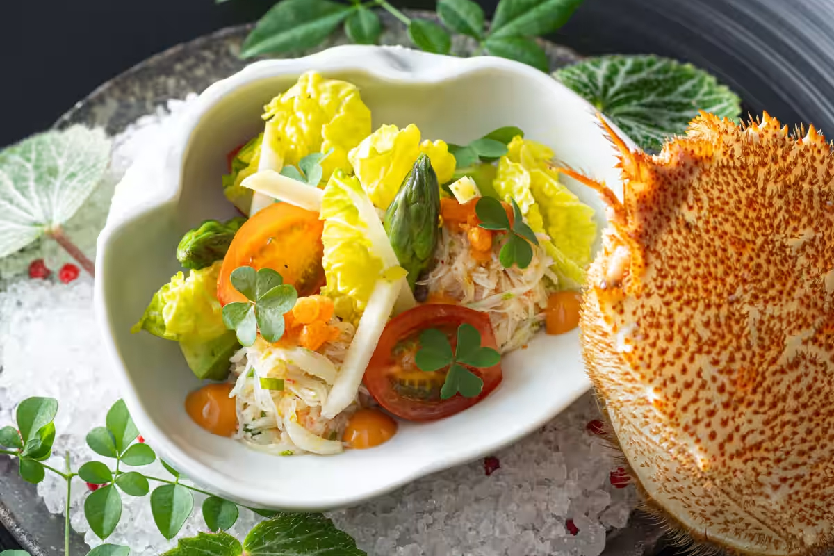 LA TABLE de Joël Robuchon」のメニューに採用されました。