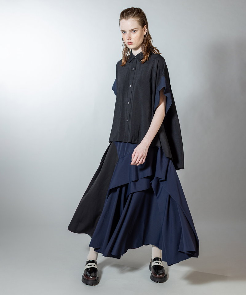 バックギャザーブラウス | 【レディースファッション通販・OSMOSIS公式