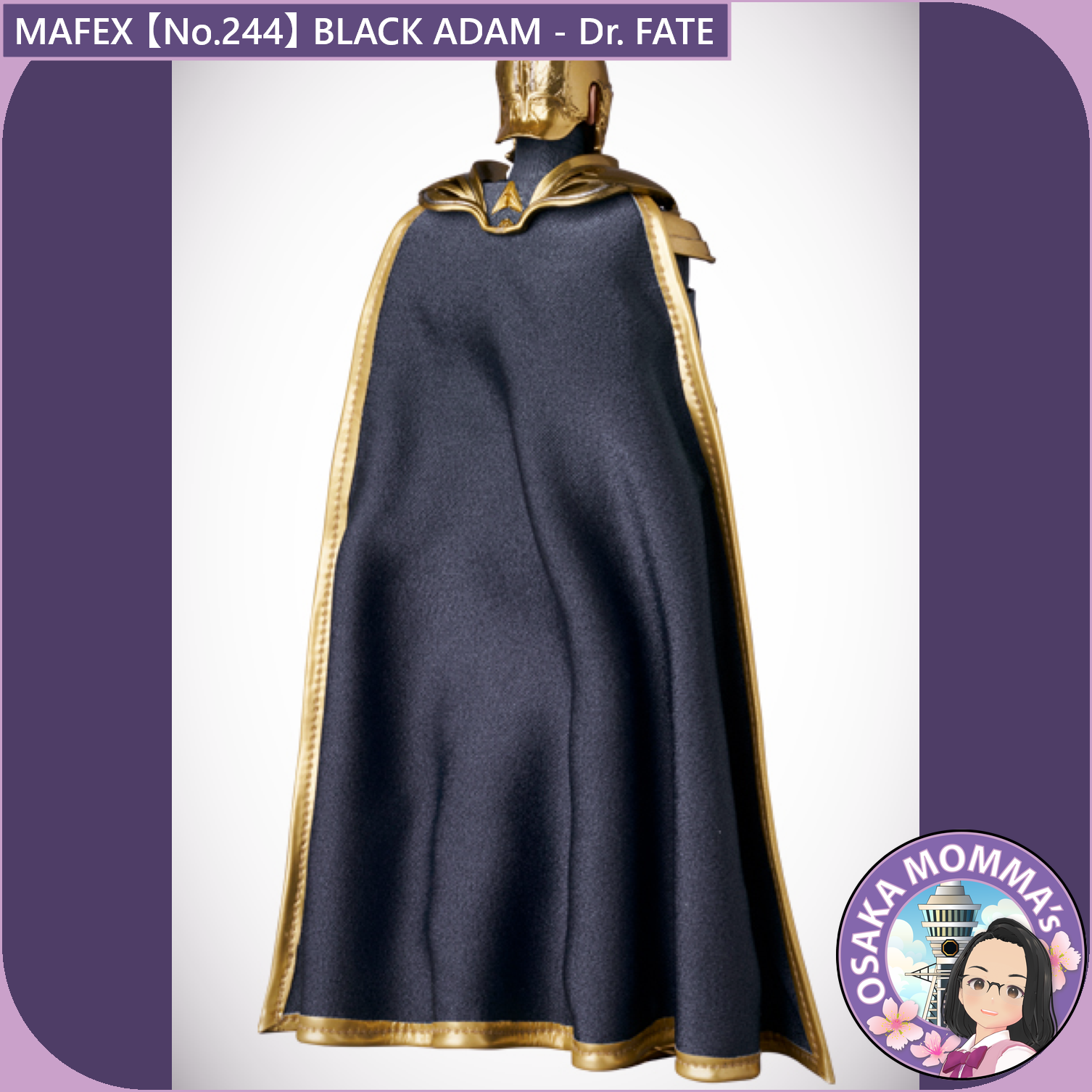 MAFEX 【No.244】BLACK ADAM - Dr. FATE – Osaka Momma's Japanese Goods