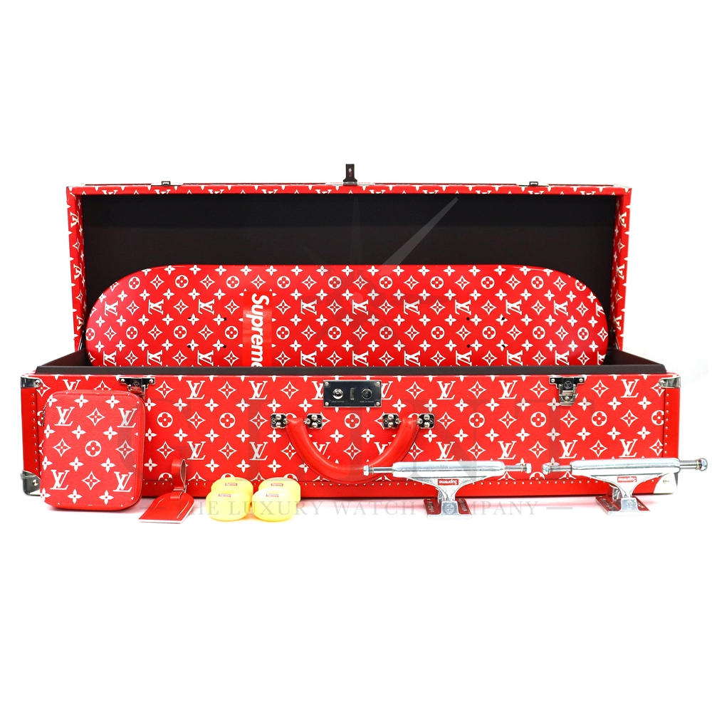 ルイ・ヴィトンボワット スケートボード トランク“レッド” ｜ GLINT