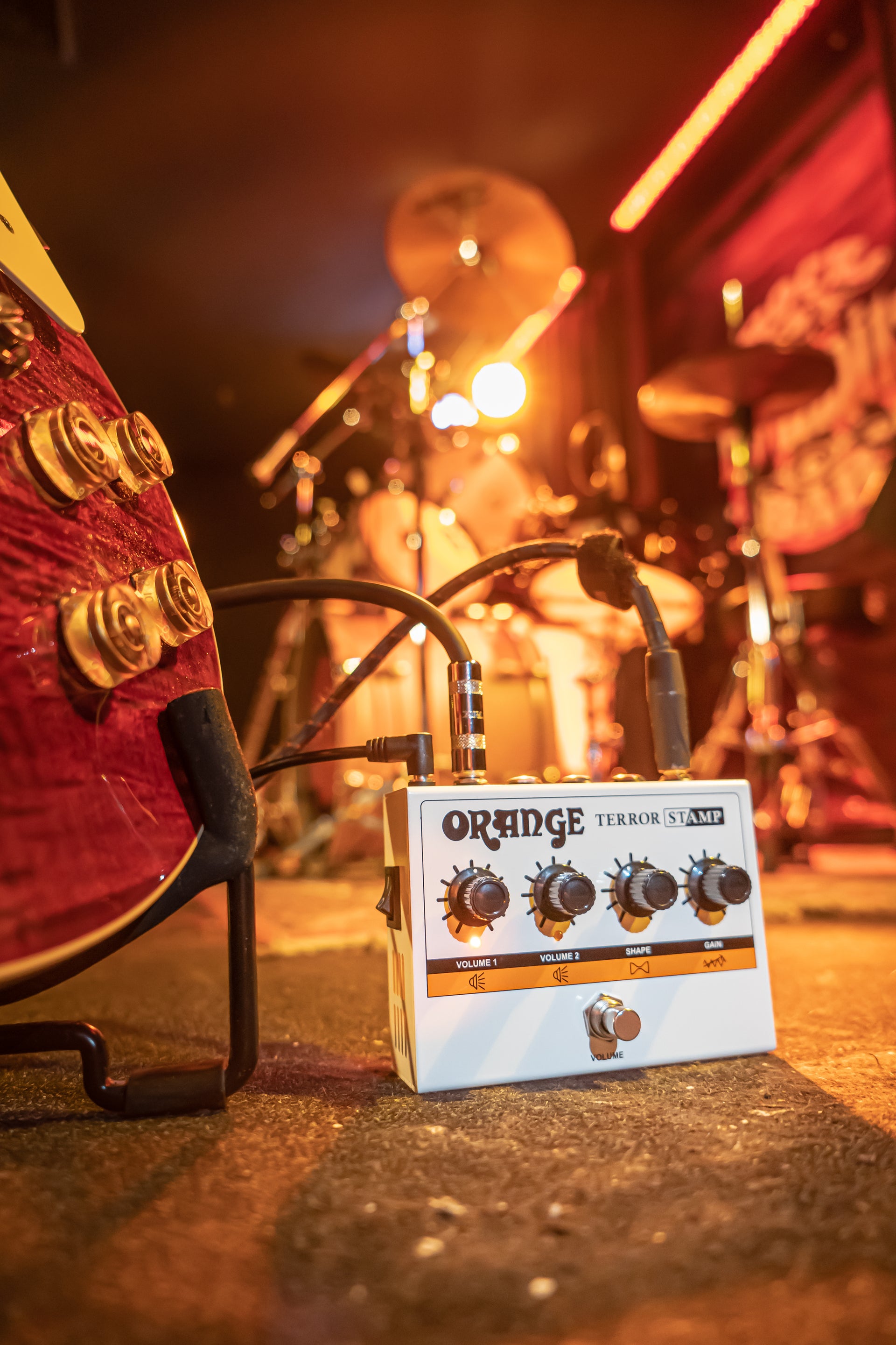 Orange Terror Stamp | All-Analogue Hybrid 20W Amp Pedal – Orange