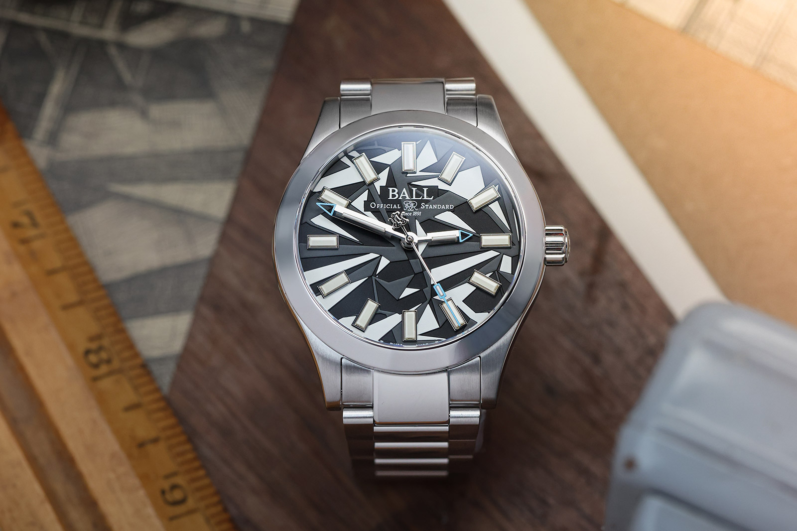 Historic Camouflage Reimagined: The New Ball x Oracle Time