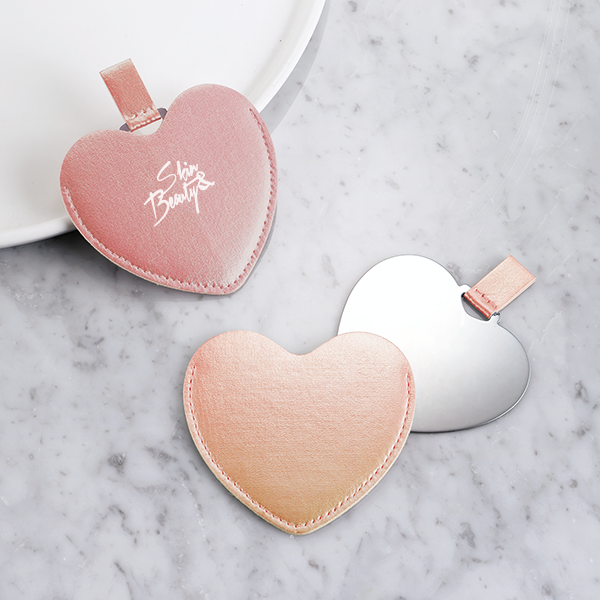 ハート型スリムプレートミラー【最安値231円】｜オリジナルグッズ