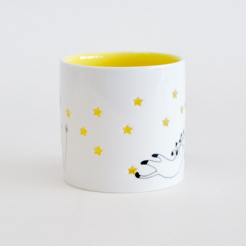 夜光貝 (ほたるガラスカフェ結様。お取引き中) 4点セット『馬/猫×2/亀