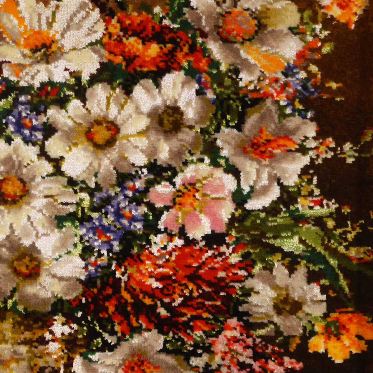 ペルシャ絨毯 タブリーズ産 絵画絨毯 78×58cm（FP-70261） – ギャッベ