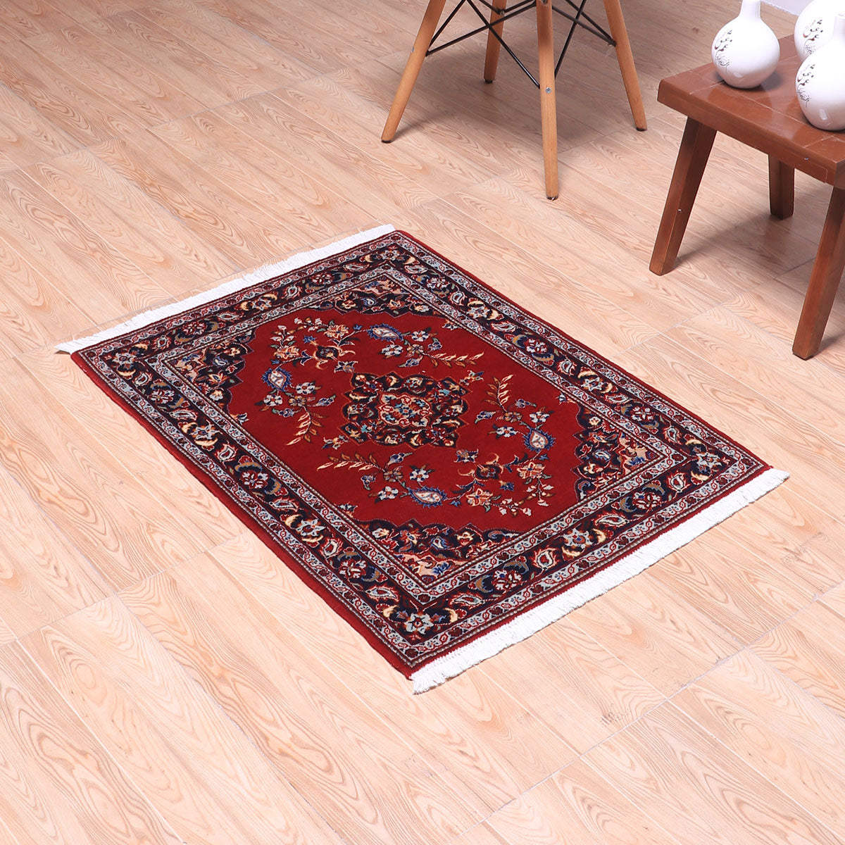 ペルシャ絨毯 (カーシャーン) 91×70cm（FS-70059） – ギャッベ