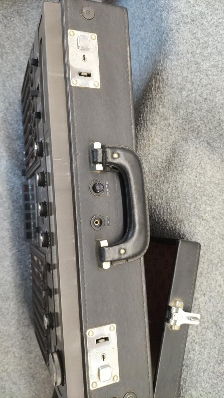 クラウン アタッシュケース ラジカセ RX-9800 ヴィンテージ クラウン