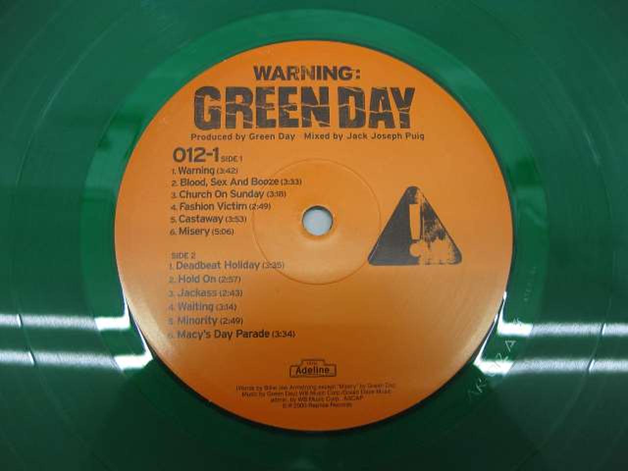 ADELINE RECORDS|GREEN DAY / WARNING|【ハードオフ公式通販】オフ
