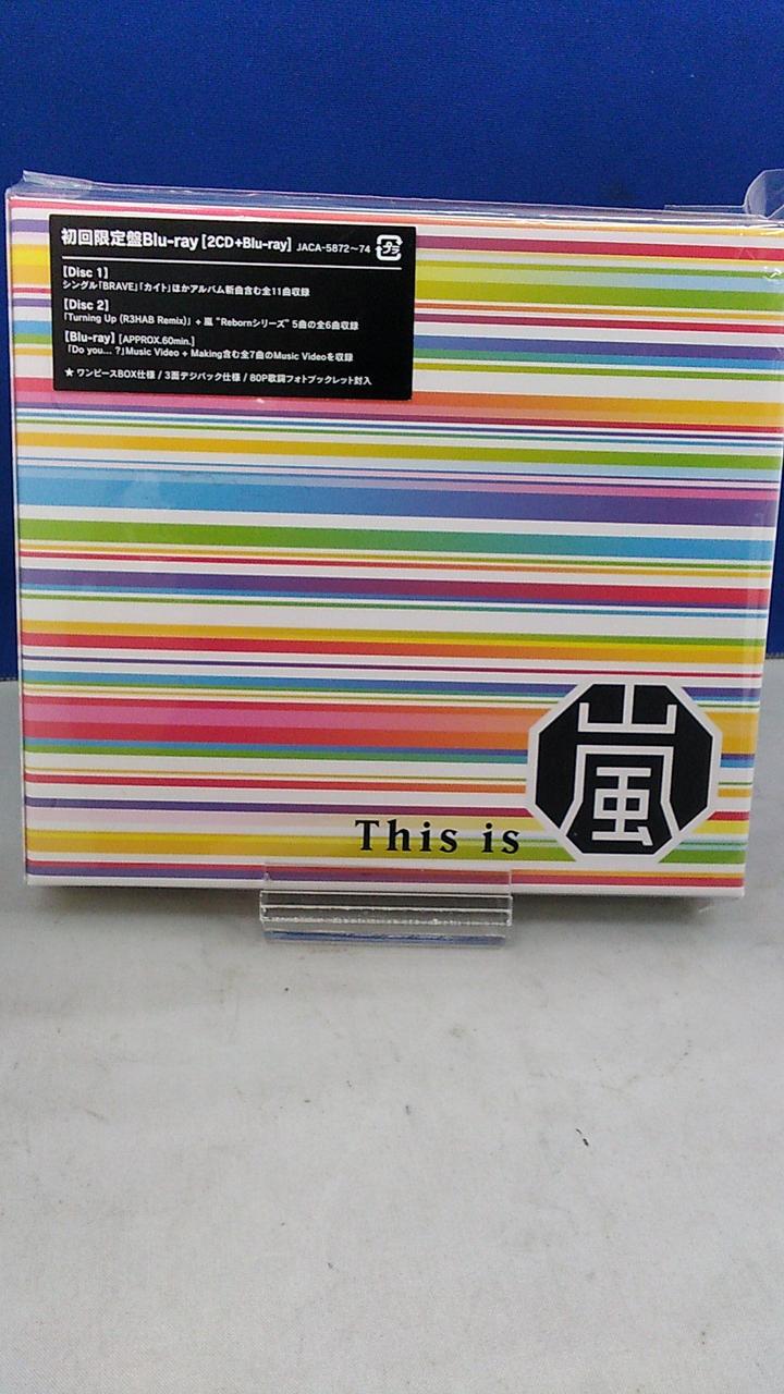 J STORM|THIS IS 嵐 初回限定盤 (2CD+BLU-RAY)|【ハードオフ公式通販