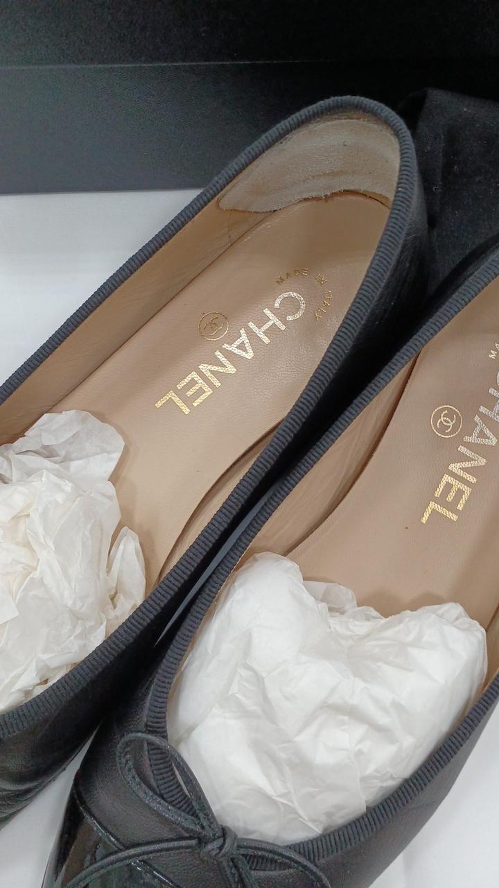 シャネル(CHANEL)|バレーシューズ パテントレザー|【ハードオフ公式
