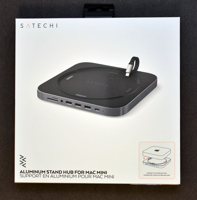 Mac mini M2 の使い勝手が良くなる!Satechi Mac Mini用アルミニウム