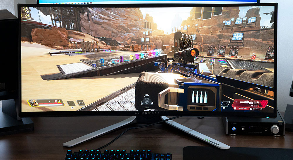 DELL ALIENWARE AW3821DW」の実機レビュー | はじめてゲームPC