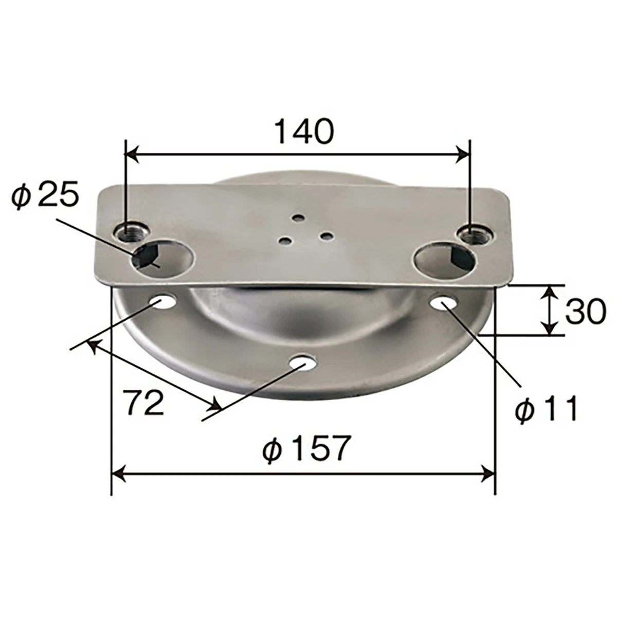 公式】パーマンショップ-ホイルセンターキャップ 三菱ふそう 大型